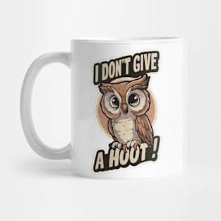 Charming Owl: I Don't Give A Hoot Mug